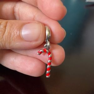 Candy Cane Pandora Charm